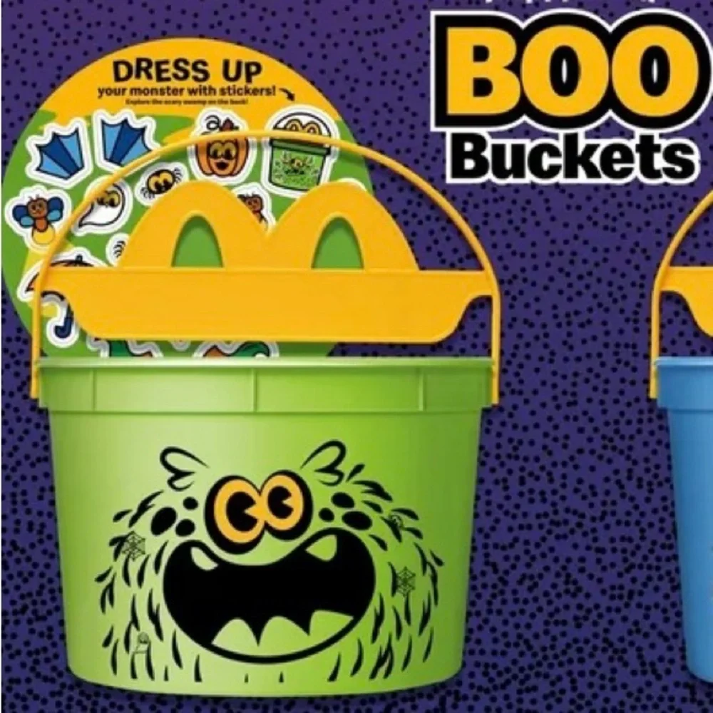 McDonald’s Happy Meal Boo Bucket 2024